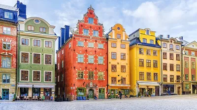 Фотообои Стокгольм Швеция купить на стену • Эко Обои