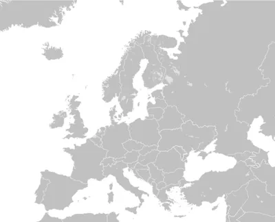 Vecteur Stock Оригинальная карта стран Европы со столицами государств.  Векторная иллюстрация. | Adobe Stock