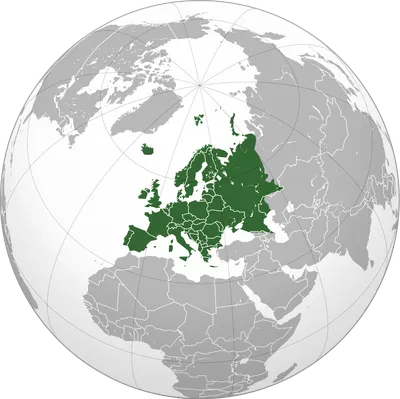 Карта Европы, но на флагах стран оставлены только белые, синие и красные  цвета | Пикабу