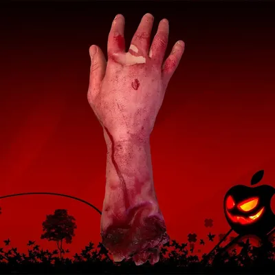 1 пара Хэллоуин разделенные руки ножки страшные крови сломанные части тела  Хэллоуин реквизит декор сломанные разделенные руки ножки реквизит Вечерние  | AliExpress