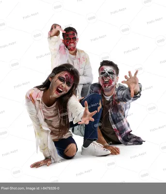 страшное зомби стоковое фото. изображение насчитывающей сокрытие - 45590984