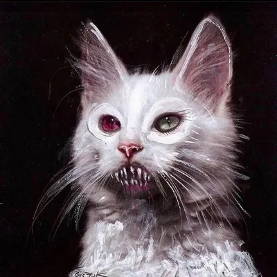 Страшный кот (много фото) - deviceart.ru
