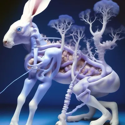 Скелет кролика: строение, особенности пищеварительной системы