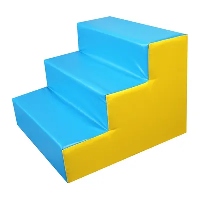 Мягкая ступенька для детей, спортивный модуль лестница из поролона - купить  с доставкой по выгодным ценам в интернет-магазине OZON (518582559)
