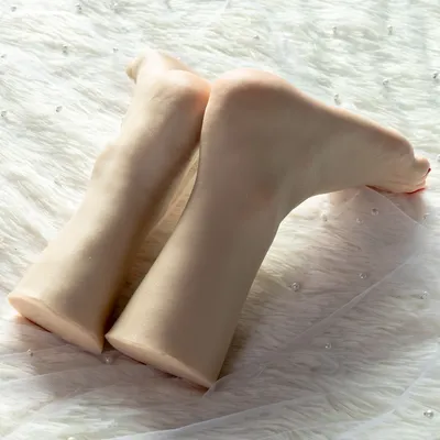 Реальные женщины Реалистичная силиконовая модель ног фетиш игрушки  поклонение ножные браслеты дисплей манекен 34 код пара | AliExpress