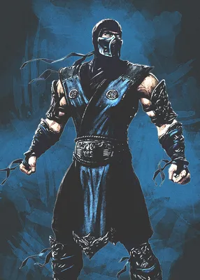 Sub-Zero Art Wallpapers - Cool Mortal Kombat Wallpapers iPhone