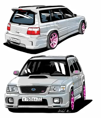 Subaru Forester STI. Scroll right. T-shirts, covers, stickers, posters -  already available in my store on #redb… | Subaru forester, Subaru forester  sti, Subaru cars