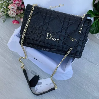 Кожаная сумка клатч Christian Dior | Женские Сумки в деловом стиле
