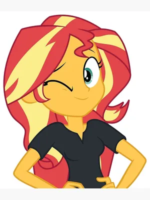 Sunset Shimmer | Sunset shimmer, My little pony characters, Pony