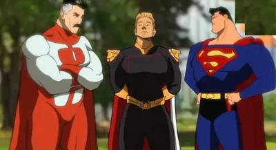 Супермен, Омнимен, Твердыня Кто сильнее? Сравнение | Пикабу