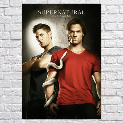 Купить постер (плакат) Supernatural на стену для интерьера (артикул 103625)