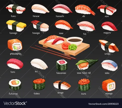 Суши сет «Для двоих» (1 кг - 40 шт)