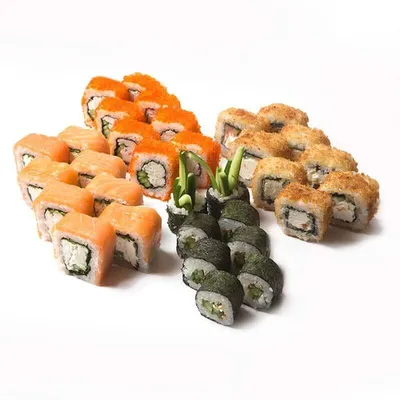 Заказать суши-сет Большой куш с бесплатной доставкой от ART FOOD