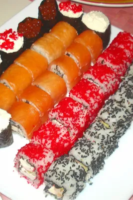 Заказать суши Суши Лосось (2 шт.) в Сакуре с доставкой на дом или в офис в  г. Санкт-Петербург