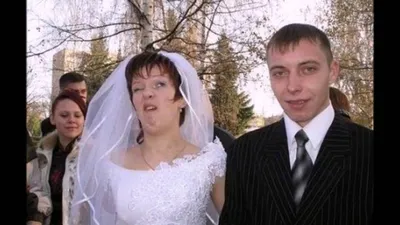 Смешные свадебные фото))) - YouTube