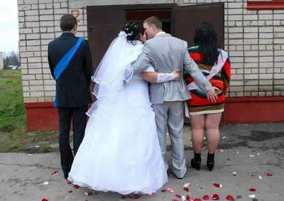 Прикольные свадебные фото - Фотохронограф