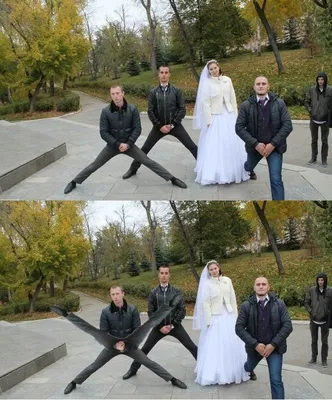 Очень смешные свадебные фото, которые кто-то испортил – Люкс ФМ