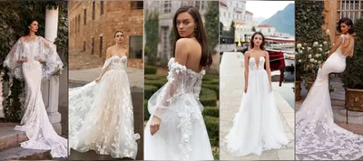 Свадебное платье с длинным рукавом Naviblue Bridal Jerome 18012 — купить в  Москве - Свадебный ТЦ Вега