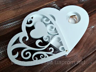 Купить Фигура \"Свадебное сердце\" в Москве в интернет-магазине воздушных  шаров, цены