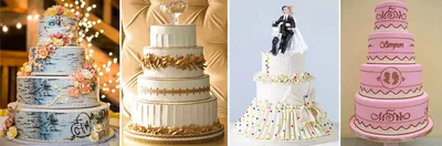Свадебный торт! Свадебные торты фото!