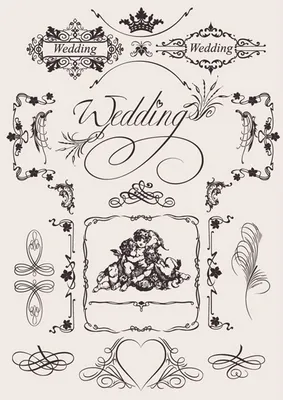 Силуэт жениха и невесты, фон, свадебные приглашения, вектор  Stock-Illustration | Adobe Stock