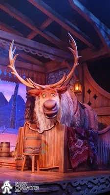 Sven Disney Frozen Lifesize CARDBOARD CUTOUT standee standup Reindeer  Princess | eBay