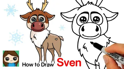 How to Draw Sven From \"Frozen 2\" | Disney News