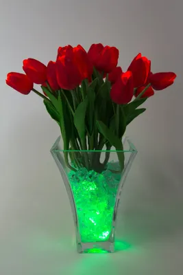 Пазл светящиеся цветы - разгадать онлайн из раздела \"Графика\" бесплатно