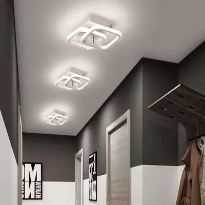 Как расположить точечные светильники на потолке в комнатах. Советы по  освещению.