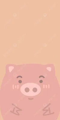 Оригинальная милая свинья мобильных телефонов обои Фон Обои Изображение для  бесплатной загрузки - Pngtree