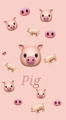 Обои свинки | Свинки, Обои, Приложения