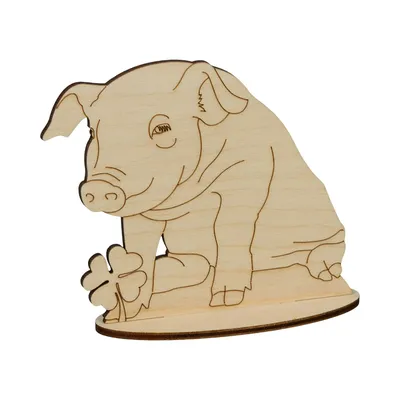 Копилка свинка из картона, детская …» — создано в Шедевруме