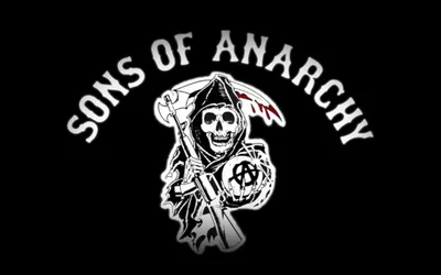 Картинки sons of anarchy, сериал, дети анархии, сыны анархии, логотип,  косуха - обои 1680x1050, картинка №135225