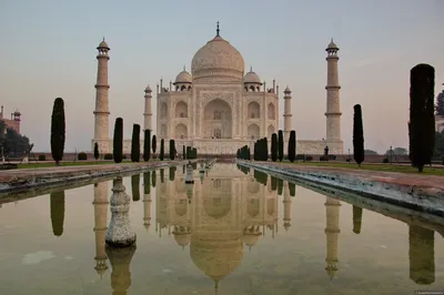 Скачать обои \"Тадж Махал (Taj Mahal)\" на телефон в высоком качестве,  вертикальные картинки \"Тадж Махал (Taj Mahal)\" бесплатно