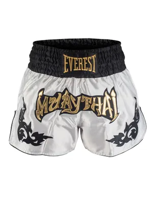 Купить шорты для тайского бокса и кикбоксинга Another Boxing белые ...
