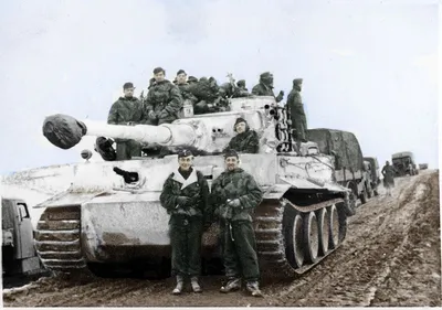 Внутри немецкого танка «Тигр» | Пикабу
