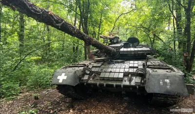 Средний танк Т-55 - парк Патриот