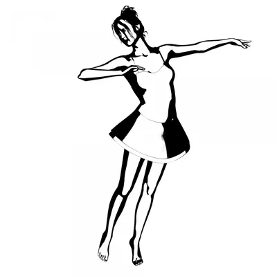 Картина-миниатюра \"Танцующая девушка\" холст на картоне в интернет-магазине  на Ярмарке Мастеров | Картины, Новосибирск - доставка по России. Товар  продан.