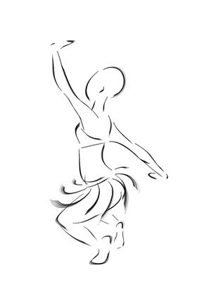 Танцы Пара Рисунок — стоковая векторная графика и другие изображения на  тему Танцевать - Танцевать, Компьютерная графика, Набросок - iStock