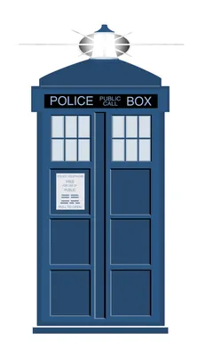 The Tardis from Doctor Who by Neale Osborne