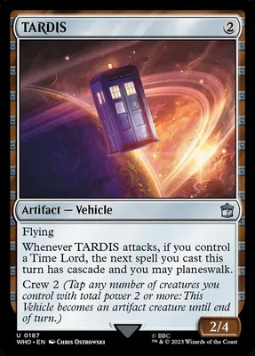 TARDIS · Doctor Who (WHO) #187 · Scryfall Magic The Gathering Search