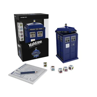 YAHTZEE®: Doctor Who TARDIS 60th Anniversary – The Op Games