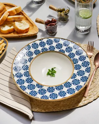 Тарелка для пасты Mediterranean – в стильном интернет-магазине DECORAHOLIC