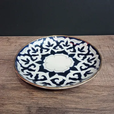 Тарелка глубокая \"Синичка\" — Agami Ceramics