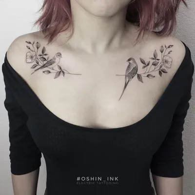 30 женственных татуировок, которые понравятся даже тем девушкам, которые  против тату | Tatouage d'oiseaux, Tatouage, Tatouage oiseau