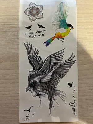 Bird Tattoo - Symbol of Flight, Lightness and Sublimity - All about tattoo