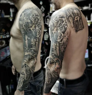 Рэпер Кид Кади сделал татуировку на руке в виде скелета - Звук