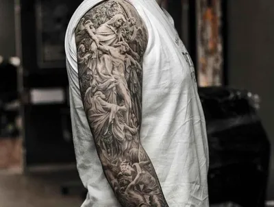 Каталог мужских татуировок – выбери свой стиль - tattopic.ru
