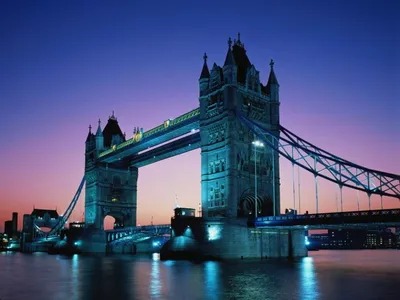 ᐉ Модульная картина ArtPoster Готические башни Тауэрского моста (Tower  Bridge) 100x69 см Модуль №7 (000561)