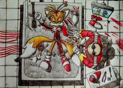 Tails Prower - Создание Тейлз Долла (Внимание, на картине присутствует  кровь! Слабонервным не смотреть! — Картинки и фанарт с Соником (Sonic the  Hedgehog), Shadow, Amy, фанперсонажи - Sonic World